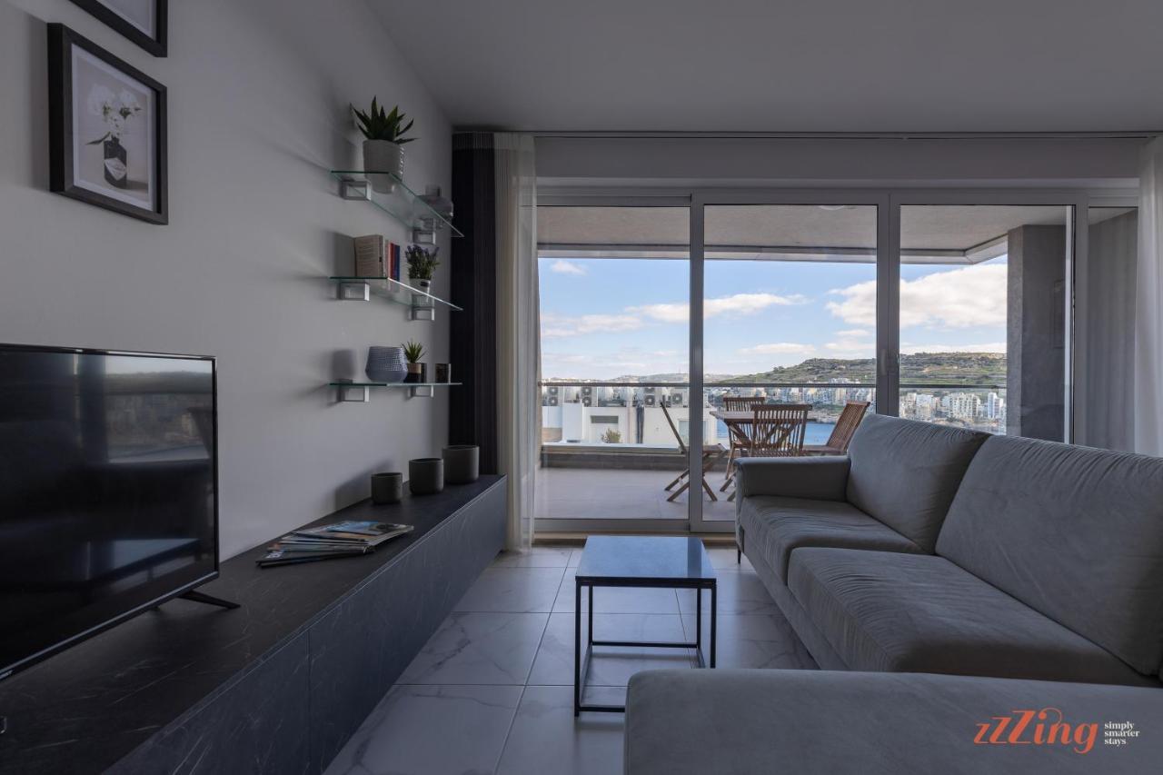 A Stunning Apartment With Spectacular Sea Views San Pawl il-Baħar Eksteriør billede