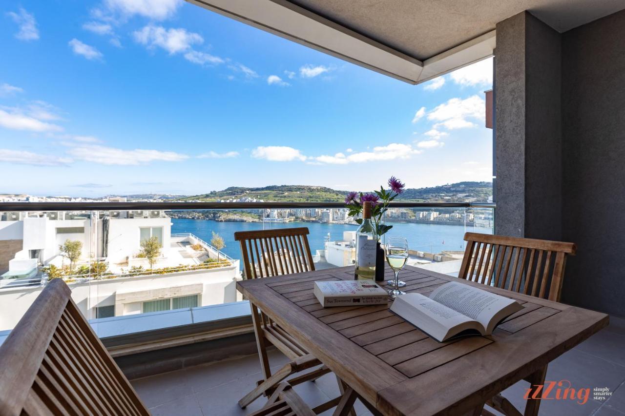 A Stunning Apartment With Spectacular Sea Views San Pawl il-Baħar Eksteriør billede