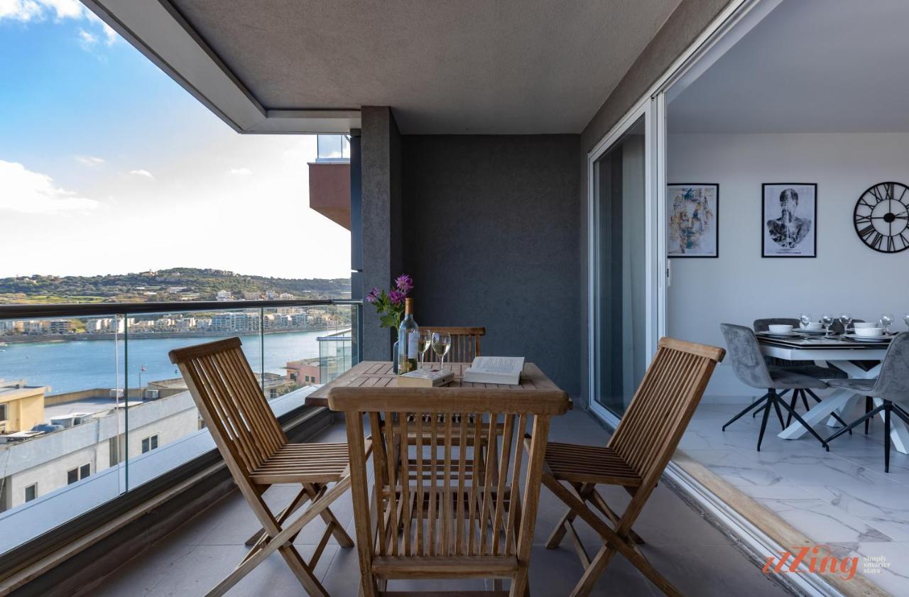 A Stunning Apartment With Spectacular Sea Views San Pawl il-Baħar Eksteriør billede